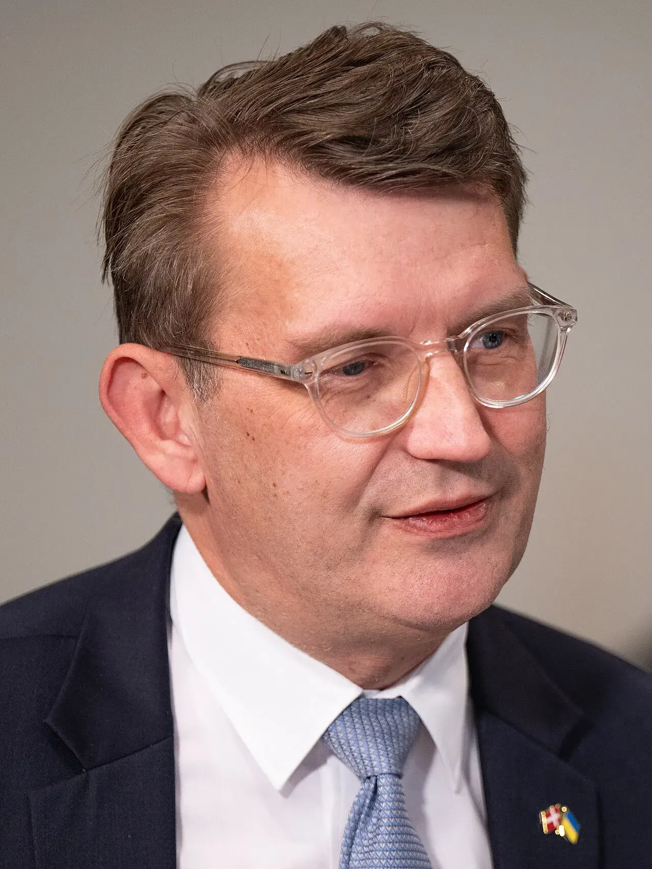 Troels Lund Poulsen under et bilateralt besøg hos den amerikanske forsvarsminister i Washington D.C., oktober 2024.