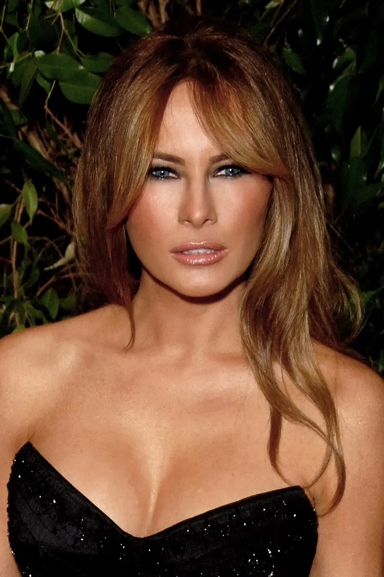 Melania Trump fotograferet ved QVC Red Carpet Style Party på Four Seasons Hotel i Los Angeles den 25. februar 2011.