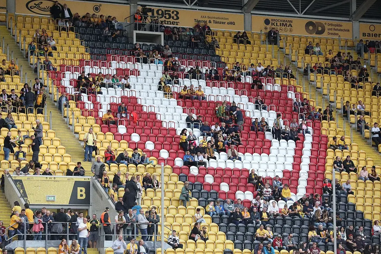Fra en test-/venskabskamp den 17. juli 2019 mellem SG Dynamo Dresden og Paris Saint-Germain. Kampen endte 1:6 til PSG.