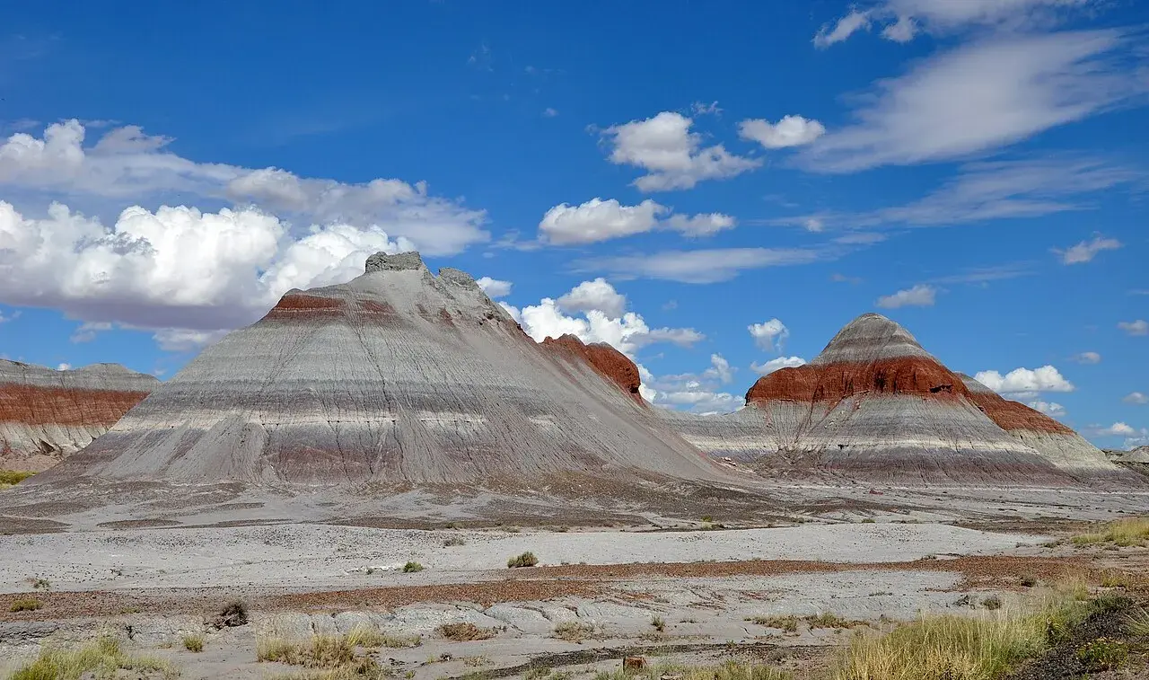 Tepee i Petrified Forest National Park i Arizona, USA.