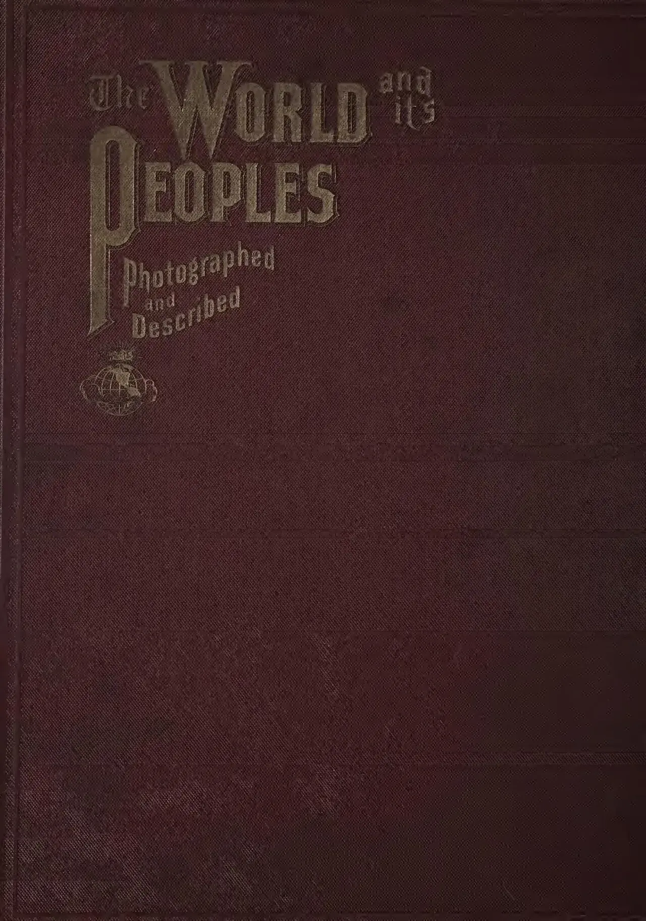 Omslags-/titelbillede fra et historisk værk om verdens lande og deres politiske afhængigheder. Billedet er velegnet som illustration af geografi og verdenshistorie.